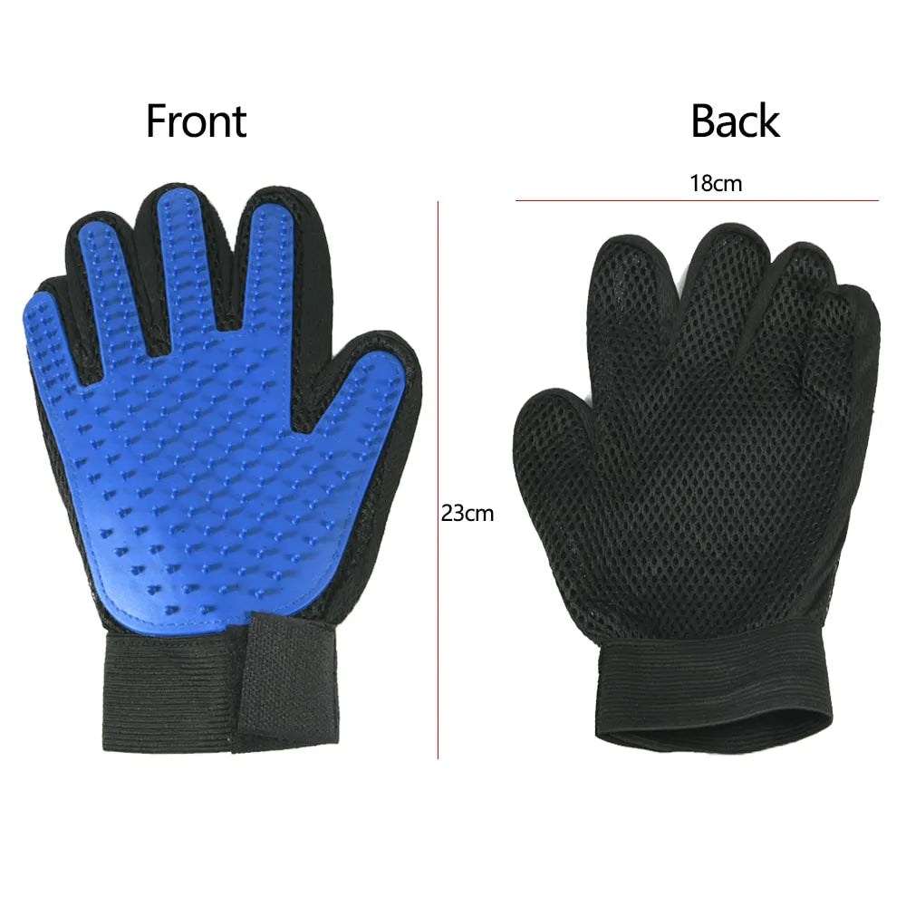 Brush Deshedding Hair Gloves